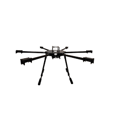 xbotics aluminum hexacopter frame made in india