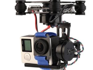 3 axis fpv camera gimbal with control board