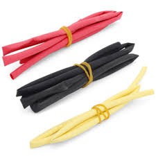 heat shrink tubes 5mm (red,yellow,black) 1m per color heat shrink tubes 5mm (red,yellow,black) 1m per color