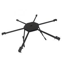1200 hexacopter frame with fixed arm made of carbon fiber