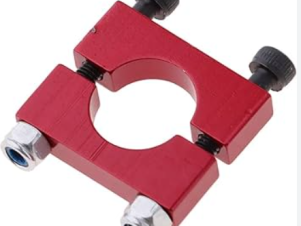 40mm aluminum c clamp for drones (red)