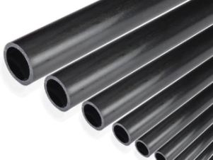 4mm*2mm*1000mm pultruded carbon fiber tube